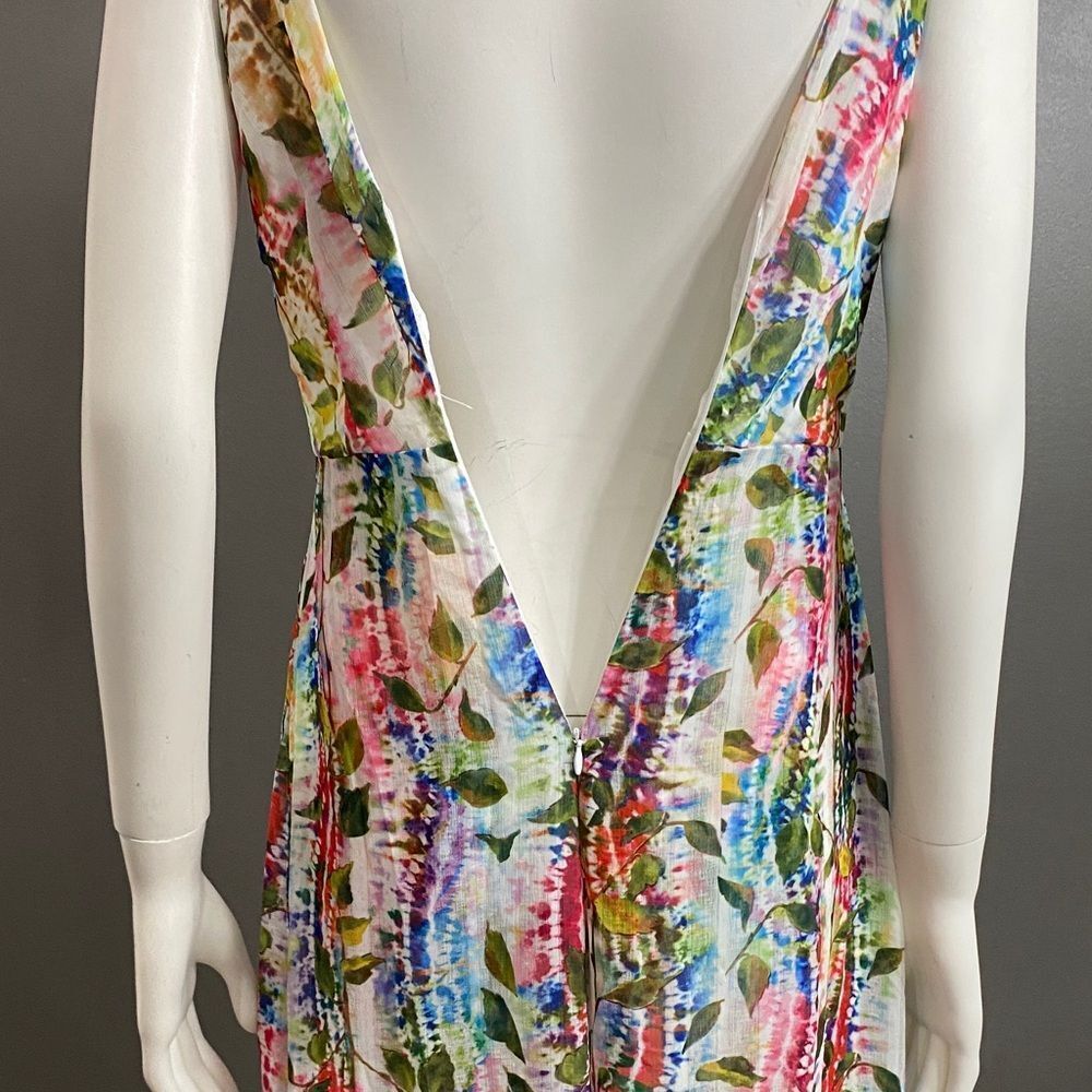 Blush Boutique Colorful Floral V-Neck Maxi Shorts/Dress Combo Size S - Picture 9 of 12